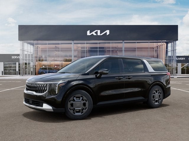 2026 Kia Carnival Hybrid — rear three-quarter view
